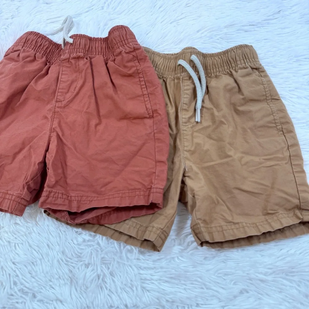 Old Navy Kids' Casual Shorts Set - Red and‎ Tan